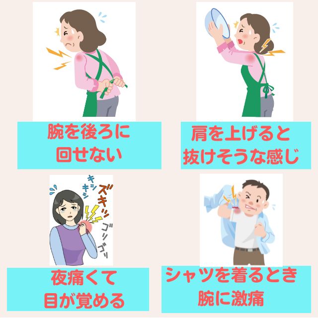 五十肩症状